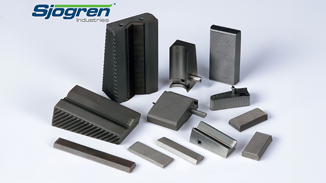 Sjogren Industries Tensile TESTING Jaw and insert line